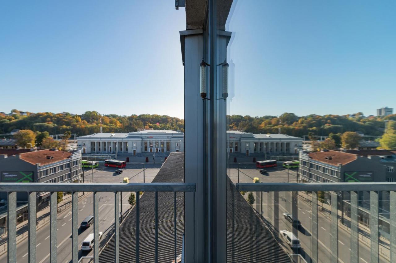 Panoramic City Centre Apartment By Polo Apartments Kaunas Exteriér fotografie