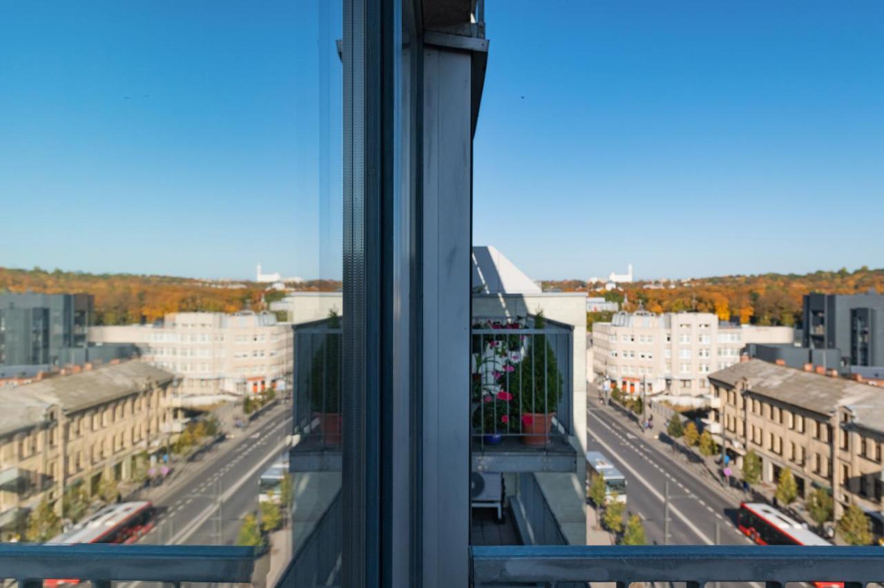 Panoramic City Centre Apartment By Polo Apartments Kaunas Exteriér fotografie