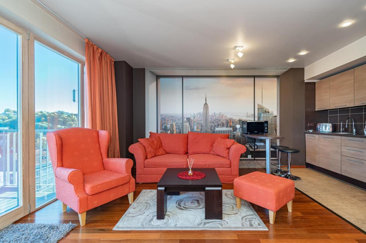 Panoramic City Centre Apartment By Polo Apartments Kaunas Exteriér fotografie