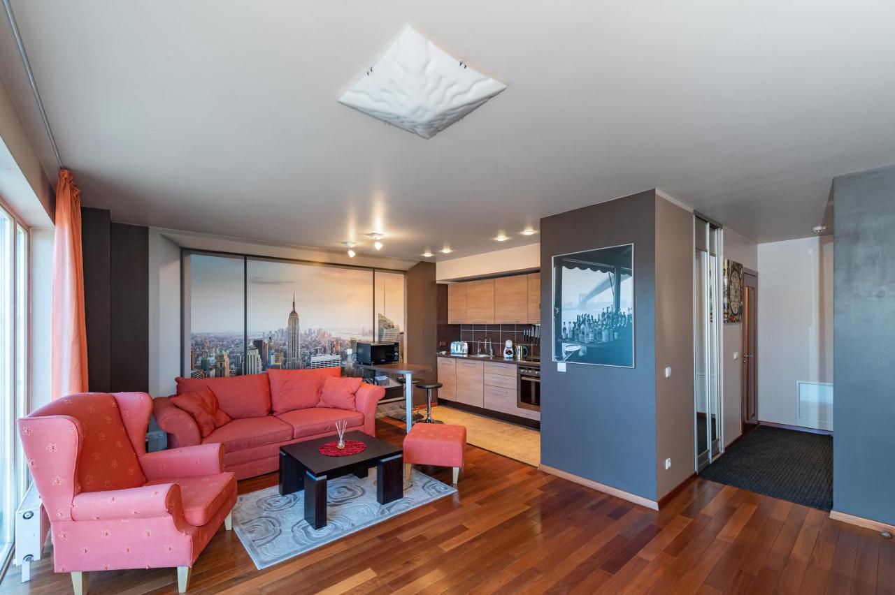 Panoramic City Centre Apartment By Polo Apartments Kaunas Exteriér fotografie