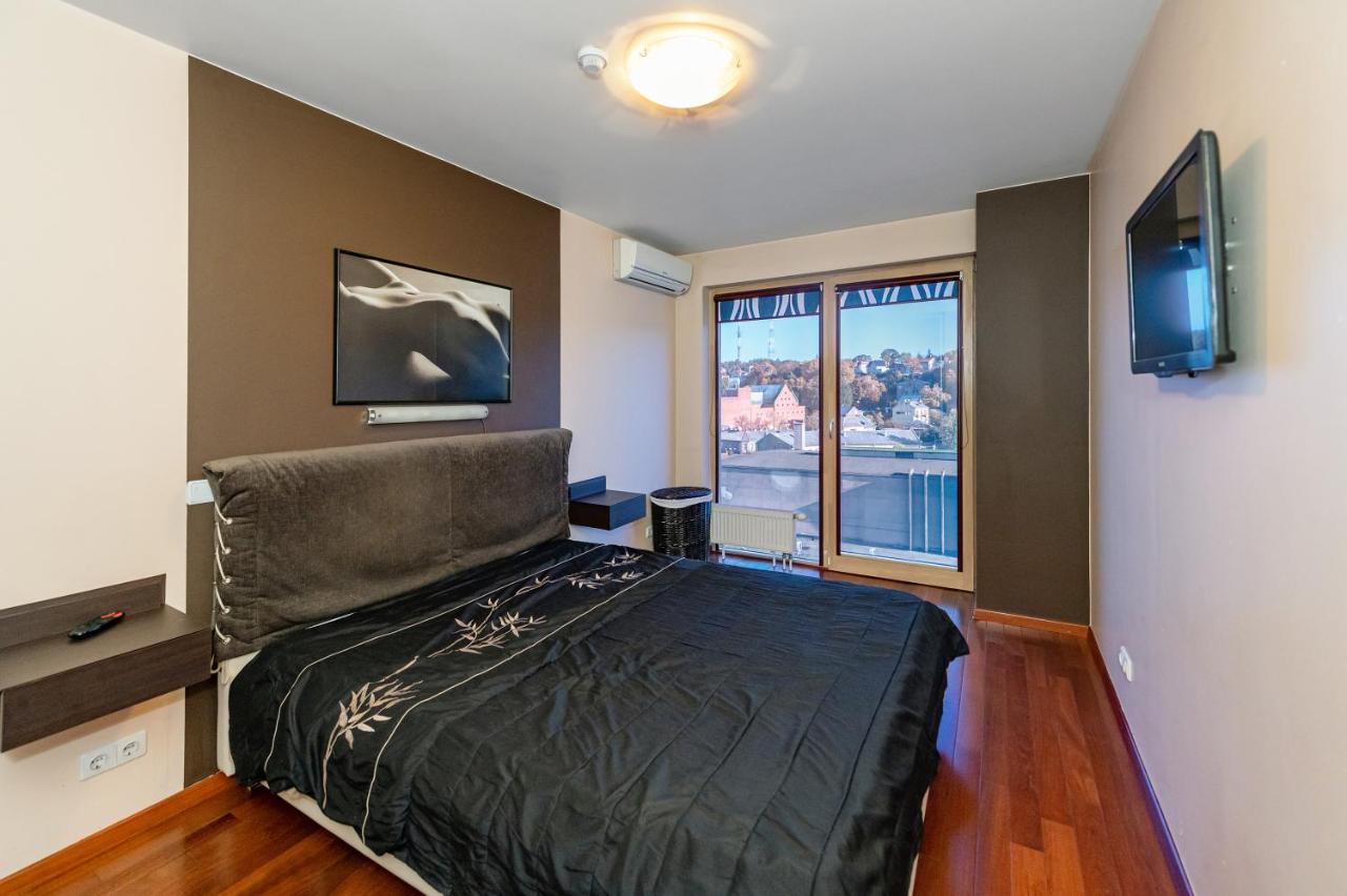 Panoramic City Centre Apartment By Polo Apartments Kaunas Exteriér fotografie